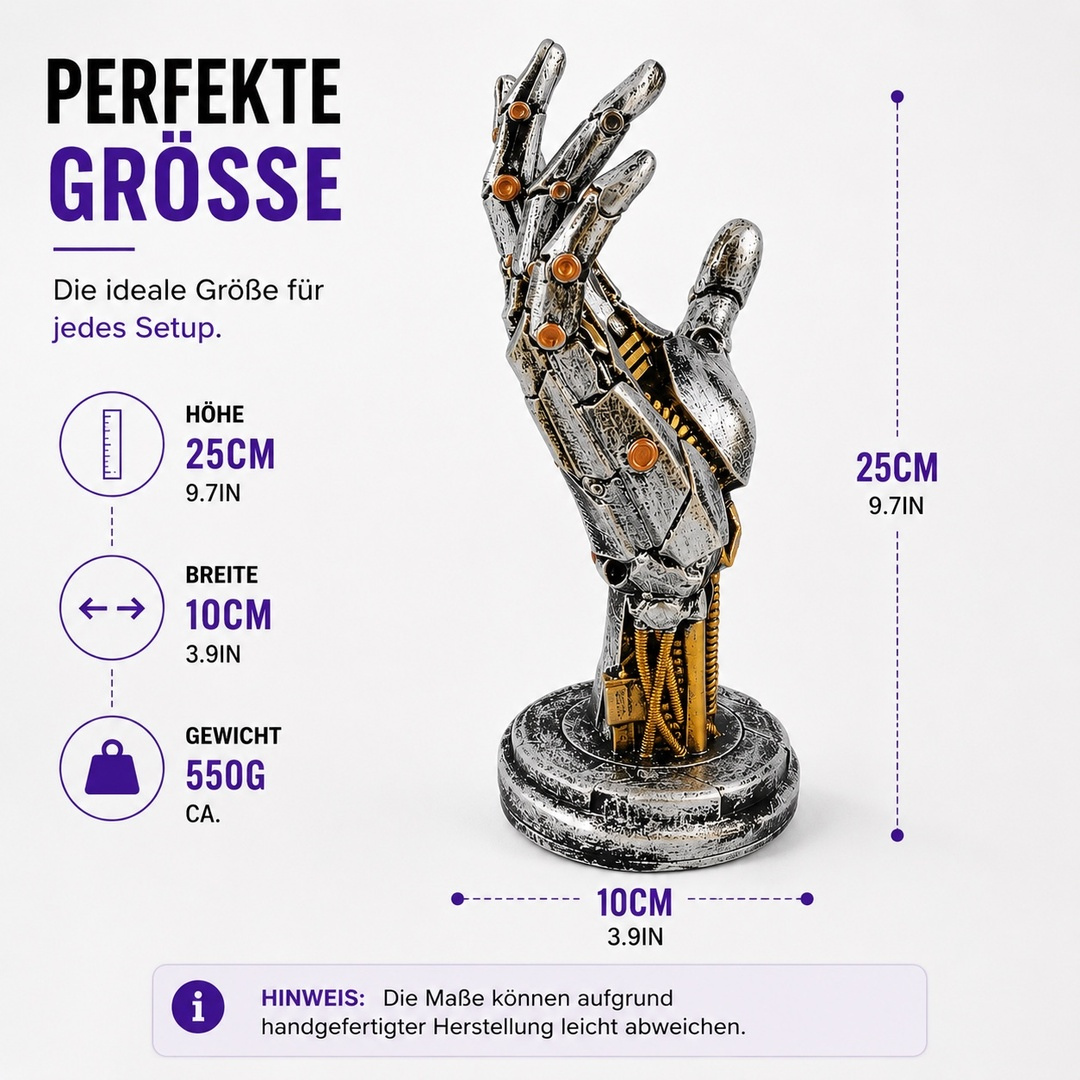 Futurischer Halter für dein Gaming-Setup